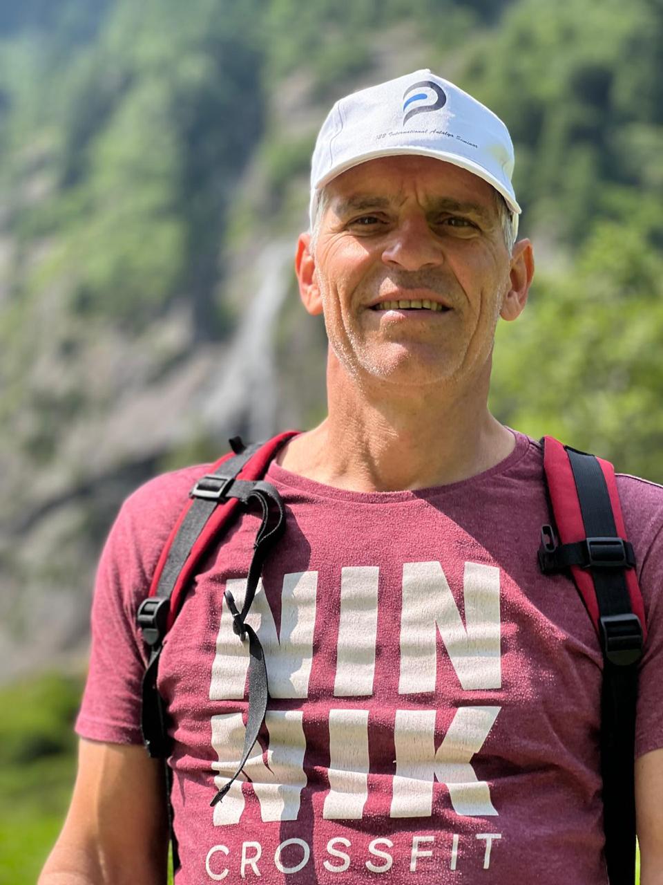 Jürg Bäuerle in der Natur